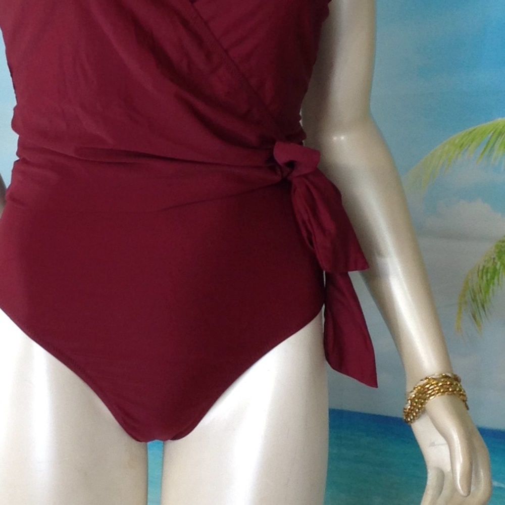 Cupshe Elegance Dance Solid One -Piece Swimsuit - image 3